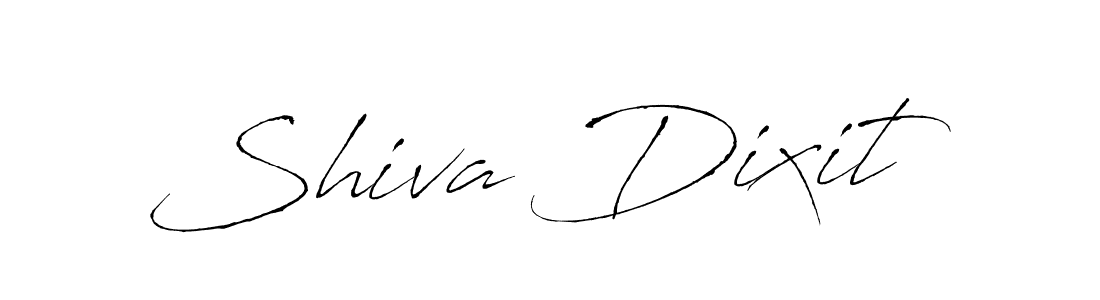 Design your own signature with our free online signature maker. With this signature software, you can create a handwritten (Antro_Vectra) signature for name Shiva Dixit. Shiva Dixit signature style 6 images and pictures png