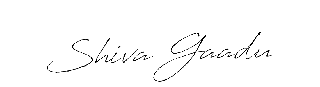 Shiva Gaadu stylish signature style. Best Handwritten Sign (Antro_Vectra) for my name. Handwritten Signature Collection Ideas for my name Shiva Gaadu. Shiva Gaadu signature style 6 images and pictures png