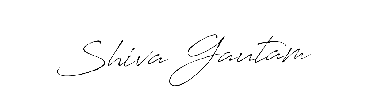 You should practise on your own different ways (Antro_Vectra) to write your name (Shiva Gautam) in signature. don't let someone else do it for you. Shiva Gautam signature style 6 images and pictures png