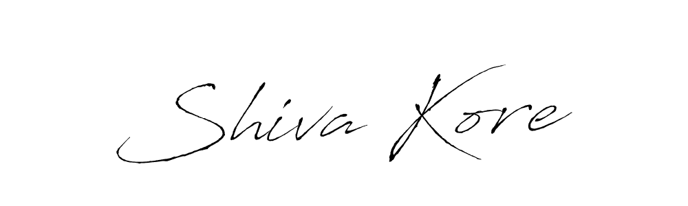 Antro_Vectra is a professional signature style that is perfect for those who want to add a touch of class to their signature. It is also a great choice for those who want to make their signature more unique. Get Shiva Kore name to fancy signature for free. Shiva Kore signature style 6 images and pictures png