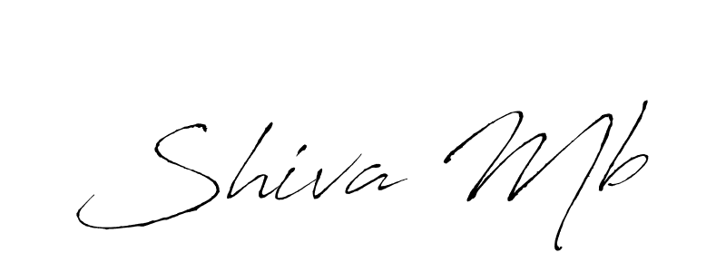 Shiva Mb stylish signature style. Best Handwritten Sign (Antro_Vectra) for my name. Handwritten Signature Collection Ideas for my name Shiva Mb. Shiva Mb signature style 6 images and pictures png