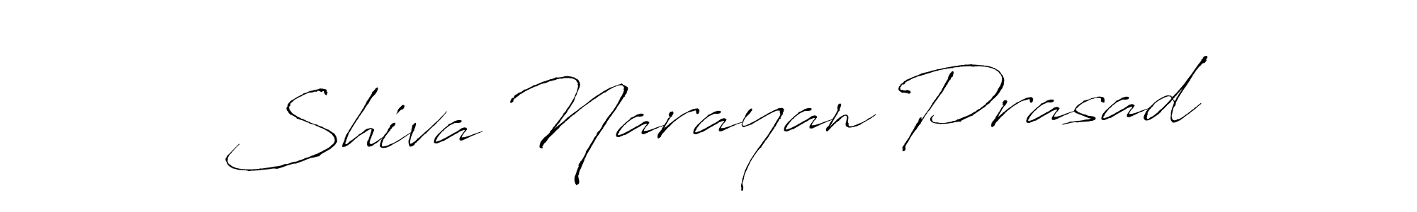 How to make Shiva Narayan Prasad signature? Antro_Vectra is a professional autograph style. Create handwritten signature for Shiva Narayan Prasad name. Shiva Narayan Prasad signature style 6 images and pictures png