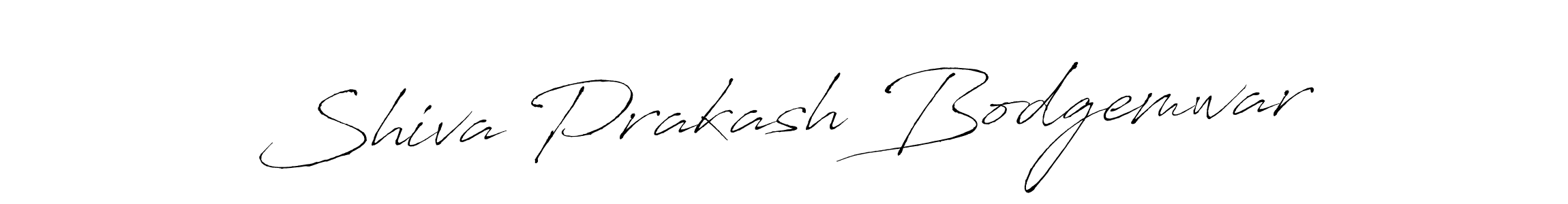How to make Shiva Prakash Bodgemwar signature? Antro_Vectra is a professional autograph style. Create handwritten signature for Shiva Prakash Bodgemwar name. Shiva Prakash Bodgemwar signature style 6 images and pictures png
