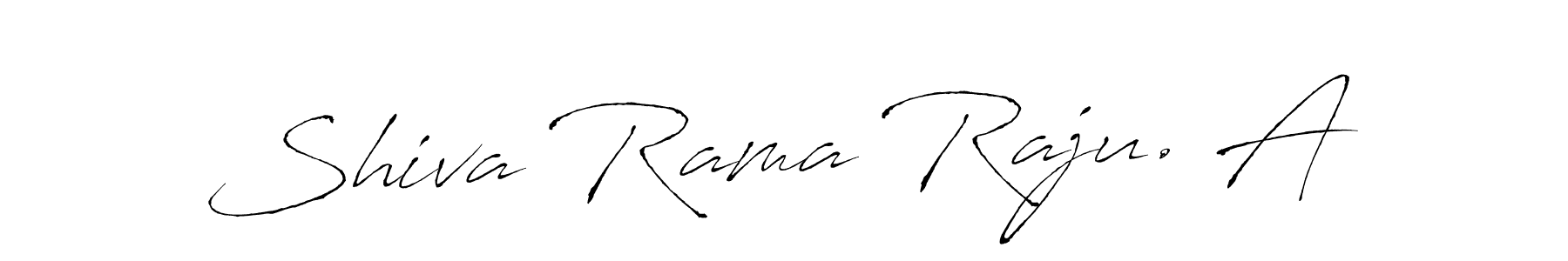 Use a signature maker to create a handwritten signature online. With this signature software, you can design (Antro_Vectra) your own signature for name Shiva Rama Raju. A. Shiva Rama Raju. A signature style 6 images and pictures png