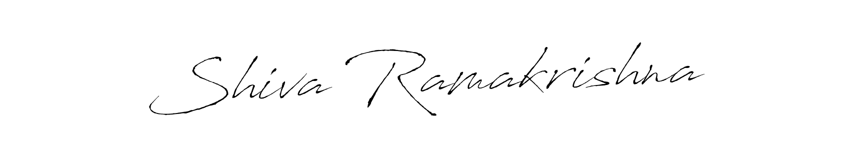 Make a beautiful signature design for name Shiva Ramakrishna. With this signature (Antro_Vectra) style, you can create a handwritten signature for free. Shiva Ramakrishna signature style 6 images and pictures png