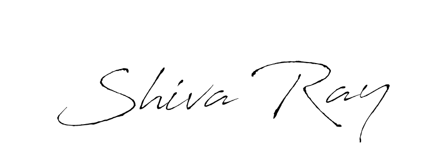 Make a beautiful signature design for name Shiva Ray. With this signature (Antro_Vectra) style, you can create a handwritten signature for free. Shiva Ray signature style 6 images and pictures png