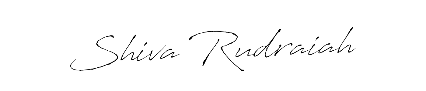 Make a beautiful signature design for name Shiva Rudraiah. With this signature (Antro_Vectra) style, you can create a handwritten signature for free. Shiva Rudraiah signature style 6 images and pictures png