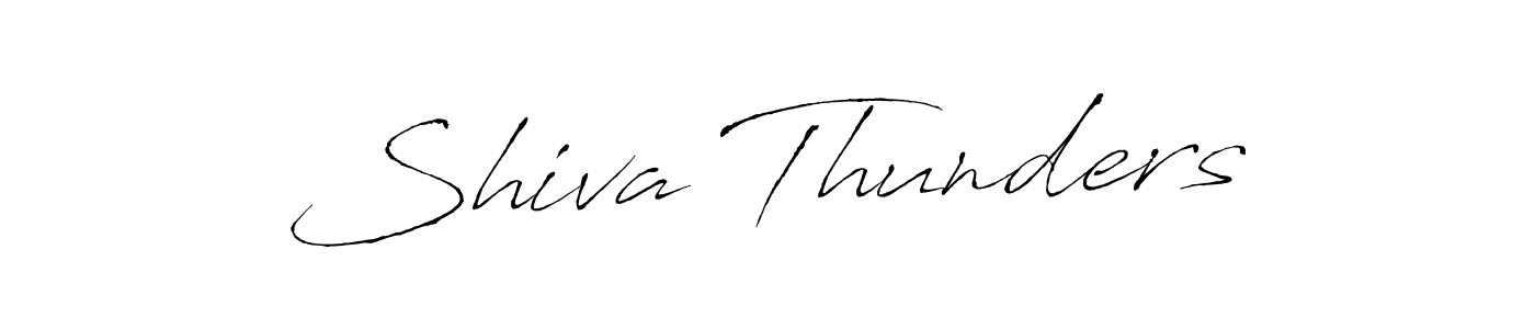 It looks lik you need a new signature style for name Shiva Thunders. Design unique handwritten (Antro_Vectra) signature with our free signature maker in just a few clicks. Shiva Thunders signature style 6 images and pictures png