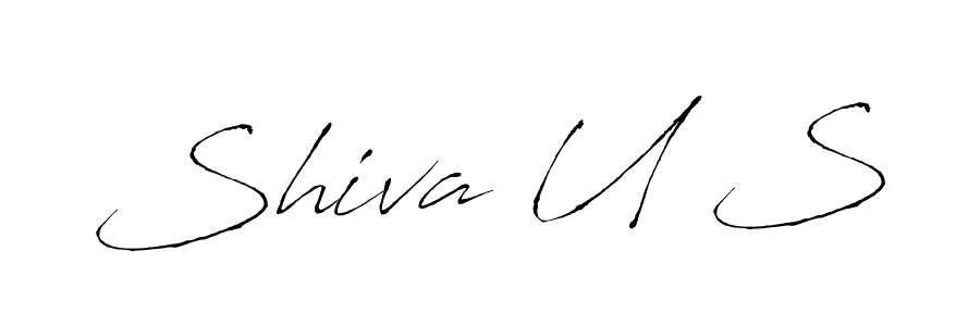 You can use this online signature creator to create a handwritten signature for the name Shiva U S. This is the best online autograph maker. Shiva U S signature style 6 images and pictures png