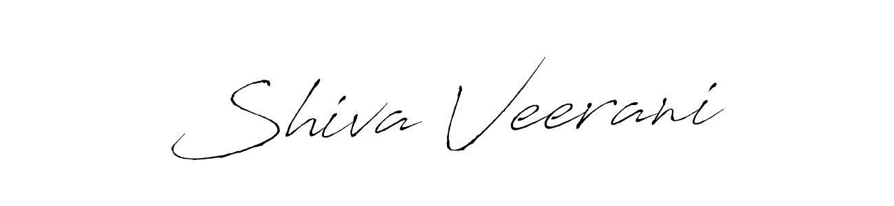 Design your own signature with our free online signature maker. With this signature software, you can create a handwritten (Antro_Vectra) signature for name Shiva Veerani. Shiva Veerani signature style 6 images and pictures png