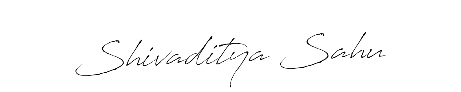 Antro_Vectra is a professional signature style that is perfect for those who want to add a touch of class to their signature. It is also a great choice for those who want to make their signature more unique. Get Shivaditya Sahu name to fancy signature for free. Shivaditya Sahu signature style 6 images and pictures png