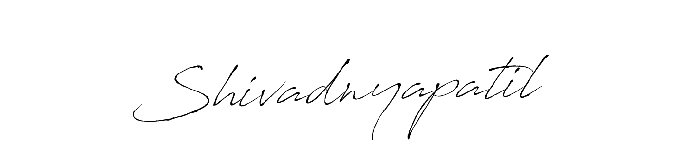 Make a beautiful signature design for name Shivadnyapatil. With this signature (Antro_Vectra) style, you can create a handwritten signature for free. Shivadnyapatil signature style 6 images and pictures png