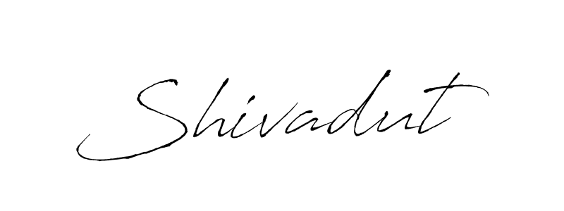 Make a beautiful signature design for name Shivadut. With this signature (Antro_Vectra) style, you can create a handwritten signature for free. Shivadut signature style 6 images and pictures png