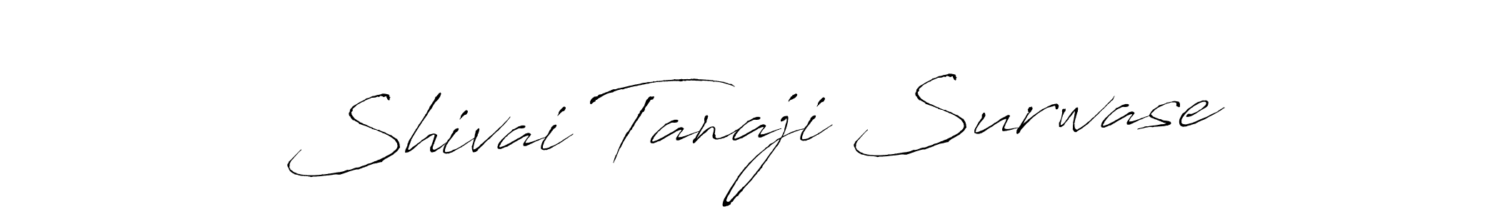 Also we have Shivai Tanaji Surwase name is the best signature style. Create professional handwritten signature collection using Antro_Vectra autograph style. Shivai Tanaji Surwase signature style 6 images and pictures png