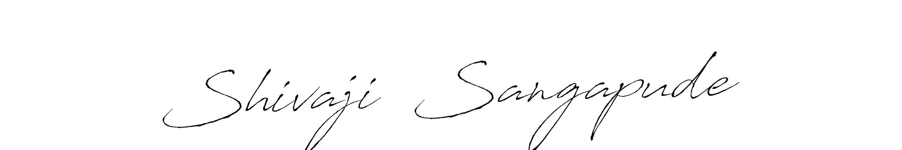 Design your own signature with our free online signature maker. With this signature software, you can create a handwritten (Antro_Vectra) signature for name Shivaji  Sangapude. Shivaji  Sangapude signature style 6 images and pictures png