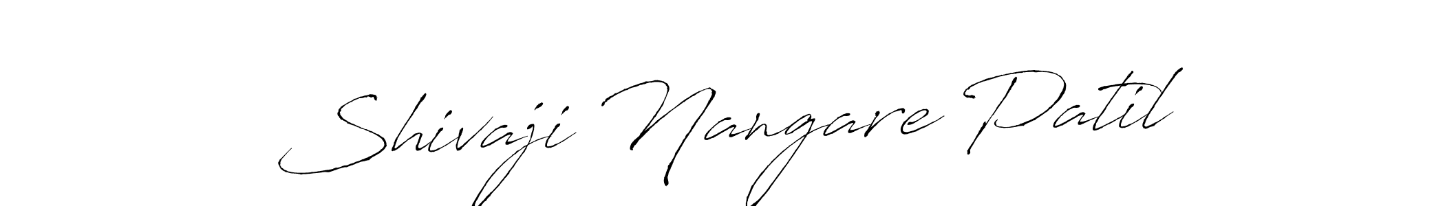 Make a beautiful signature design for name Shivaji Nangare Patil. Use this online signature maker to create a handwritten signature for free. Shivaji Nangare Patil signature style 6 images and pictures png