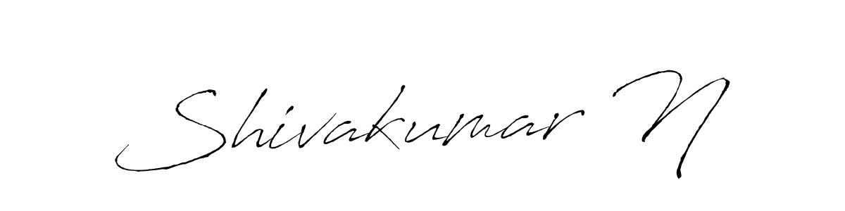 This is the best signature style for the Shivakumar N name. Also you like these signature font (Antro_Vectra). Mix name signature. Shivakumar N signature style 6 images and pictures png