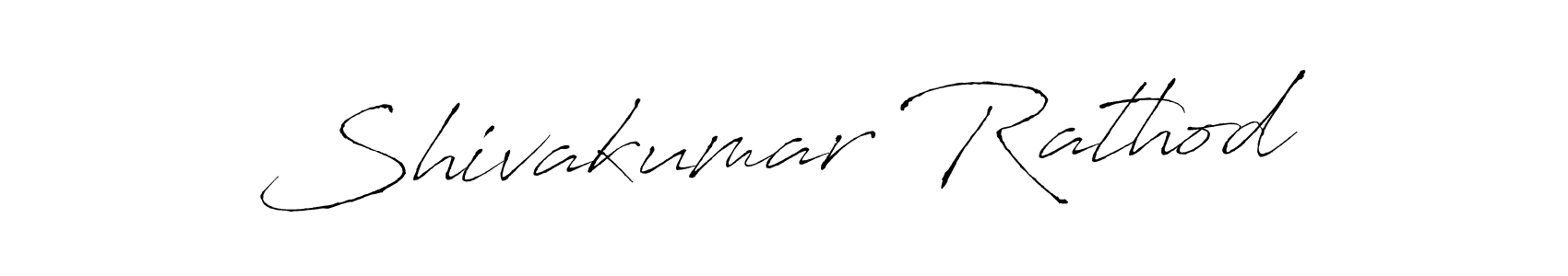 How to make Shivakumar Rathod name signature. Use Antro_Vectra style for creating short signs online. This is the latest handwritten sign. Shivakumar Rathod signature style 6 images and pictures png