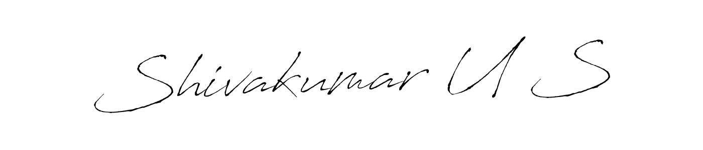 Make a beautiful signature design for name Shivakumar U S. Use this online signature maker to create a handwritten signature for free. Shivakumar U S signature style 6 images and pictures png