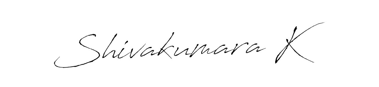 Antro_Vectra is a professional signature style that is perfect for those who want to add a touch of class to their signature. It is also a great choice for those who want to make their signature more unique. Get Shivakumara K name to fancy signature for free. Shivakumara K signature style 6 images and pictures png