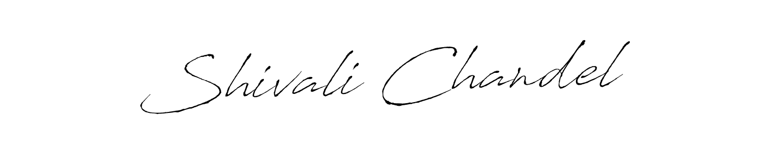 Shivali Chandel stylish signature style. Best Handwritten Sign (Antro_Vectra) for my name. Handwritten Signature Collection Ideas for my name Shivali Chandel. Shivali Chandel signature style 6 images and pictures png