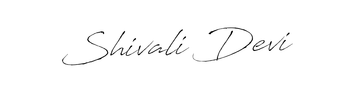 How to make Shivali Devi signature? Antro_Vectra is a professional autograph style. Create handwritten signature for Shivali Devi name. Shivali Devi signature style 6 images and pictures png