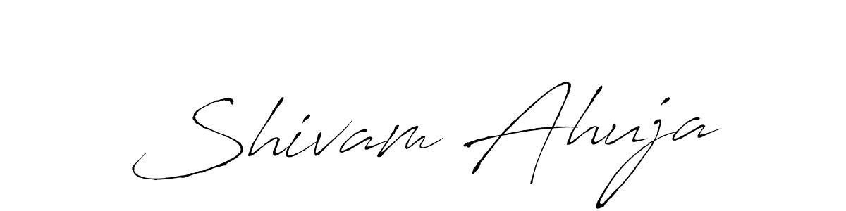 Similarly Antro_Vectra is the best handwritten signature design. Signature creator online .You can use it as an online autograph creator for name Shivam Ahuja. Shivam Ahuja signature style 6 images and pictures png