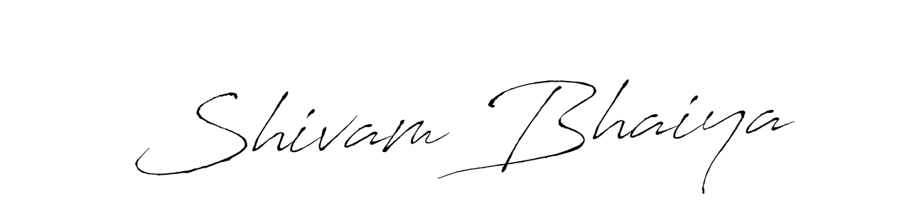 Shivam Bhaiya stylish signature style. Best Handwritten Sign (Antro_Vectra) for my name. Handwritten Signature Collection Ideas for my name Shivam Bhaiya. Shivam Bhaiya signature style 6 images and pictures png
