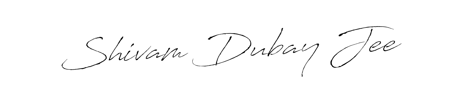 Create a beautiful signature design for name Shivam Dubay Jee. With this signature (Antro_Vectra) fonts, you can make a handwritten signature for free. Shivam Dubay Jee signature style 6 images and pictures png
