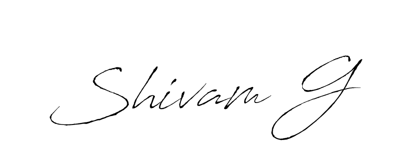 Similarly Antro_Vectra is the best handwritten signature design. Signature creator online .You can use it as an online autograph creator for name Shivam G. Shivam G signature style 6 images and pictures png