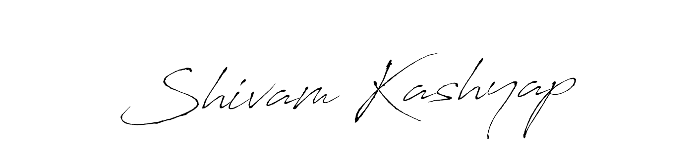 Shivam Kashyap stylish signature style. Best Handwritten Sign (Antro_Vectra) for my name. Handwritten Signature Collection Ideas for my name Shivam Kashyap. Shivam Kashyap signature style 6 images and pictures png