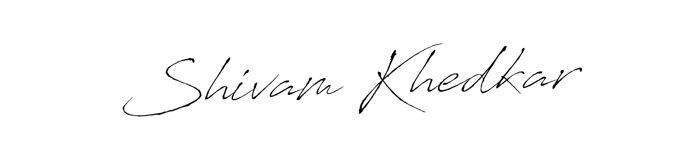 Use a signature maker to create a handwritten signature online. With this signature software, you can design (Antro_Vectra) your own signature for name Shivam Khedkar. Shivam Khedkar signature style 6 images and pictures png