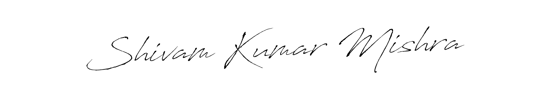 Design your own signature with our free online signature maker. With this signature software, you can create a handwritten (Antro_Vectra) signature for name Shivam Kumar Mishra. Shivam Kumar Mishra signature style 6 images and pictures png