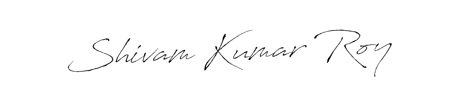 How to make Shivam Kumar Roy signature? Antro_Vectra is a professional autograph style. Create handwritten signature for Shivam Kumar Roy name. Shivam Kumar Roy signature style 6 images and pictures png