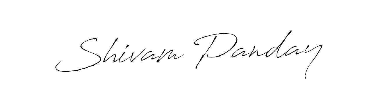 Design your own signature with our free online signature maker. With this signature software, you can create a handwritten (Antro_Vectra) signature for name Shivam Panday. Shivam Panday signature style 6 images and pictures png