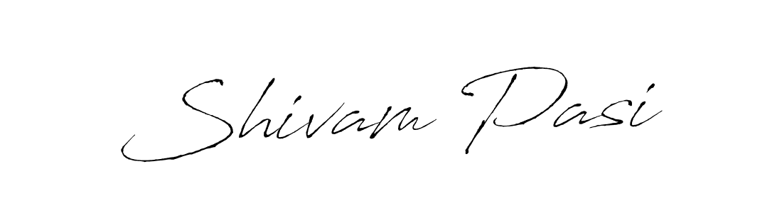 Similarly Antro_Vectra is the best handwritten signature design. Signature creator online .You can use it as an online autograph creator for name Shivam Pasi. Shivam Pasi signature style 6 images and pictures png