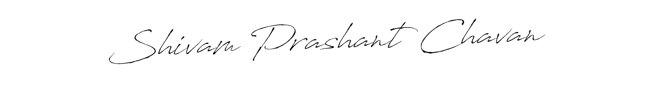 The best way (Antro_Vectra) to make a short signature is to pick only two or three words in your name. The name Shivam Prashant Chavan include a total of six letters. For converting this name. Shivam Prashant Chavan signature style 6 images and pictures png