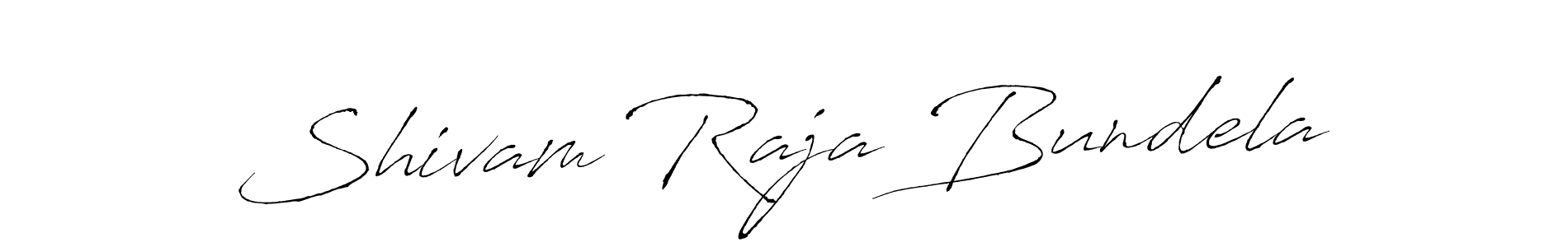 Make a beautiful signature design for name Shivam Raja Bundela. With this signature (Antro_Vectra) style, you can create a handwritten signature for free. Shivam Raja Bundela signature style 6 images and pictures png