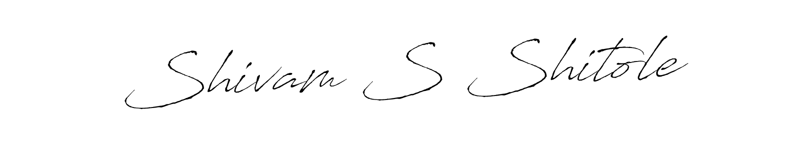 Use a signature maker to create a handwritten signature online. With this signature software, you can design (Antro_Vectra) your own signature for name Shivam S Shitole. Shivam S Shitole signature style 6 images and pictures png