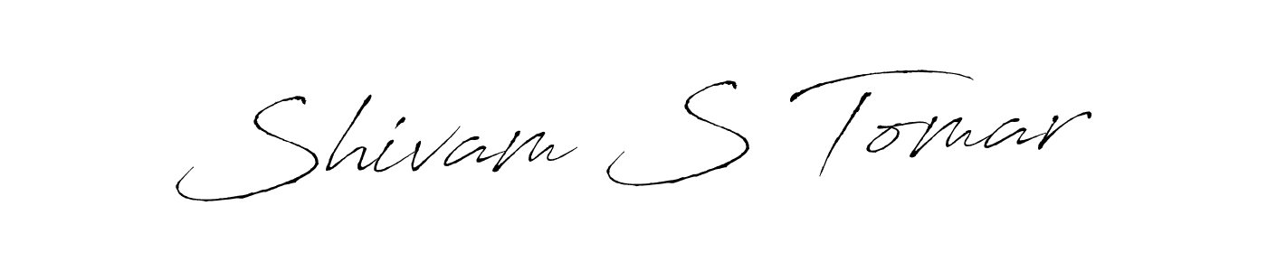 Make a short Shivam S Tomar signature style. Manage your documents anywhere anytime using Antro_Vectra. Create and add eSignatures, submit forms, share and send files easily. Shivam S Tomar signature style 6 images and pictures png