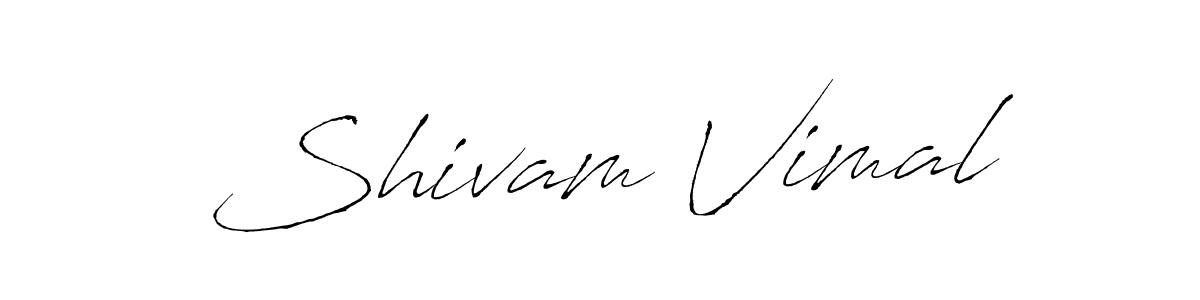 This is the best signature style for the Shivam Vimal name. Also you like these signature font (Antro_Vectra). Mix name signature. Shivam Vimal signature style 6 images and pictures png
