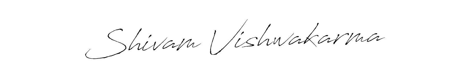Also we have Shivam Vishwakarma name is the best signature style. Create professional handwritten signature collection using Antro_Vectra autograph style. Shivam Vishwakarma signature style 6 images and pictures png