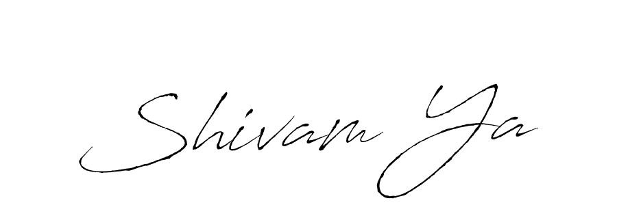 You should practise on your own different ways (Antro_Vectra) to write your name (Shivam Ya) in signature. don't let someone else do it for you. Shivam Ya signature style 6 images and pictures png