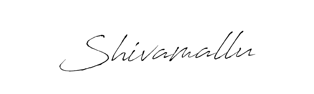 How to make Shivamallu signature? Antro_Vectra is a professional autograph style. Create handwritten signature for Shivamallu name. Shivamallu signature style 6 images and pictures png