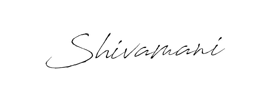 Design your own signature with our free online signature maker. With this signature software, you can create a handwritten (Antro_Vectra) signature for name Shivamani. Shivamani signature style 6 images and pictures png