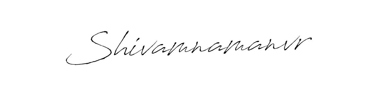 Use a signature maker to create a handwritten signature online. With this signature software, you can design (Antro_Vectra) your own signature for name Shivamnamanvr. Shivamnamanvr signature style 6 images and pictures png