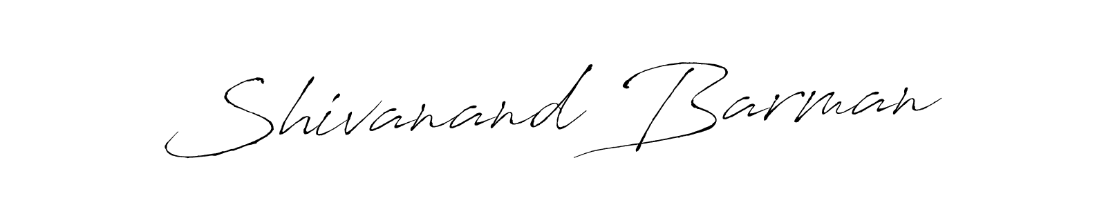 Make a beautiful signature design for name Shivanand Barman. With this signature (Antro_Vectra) style, you can create a handwritten signature for free. Shivanand Barman signature style 6 images and pictures png