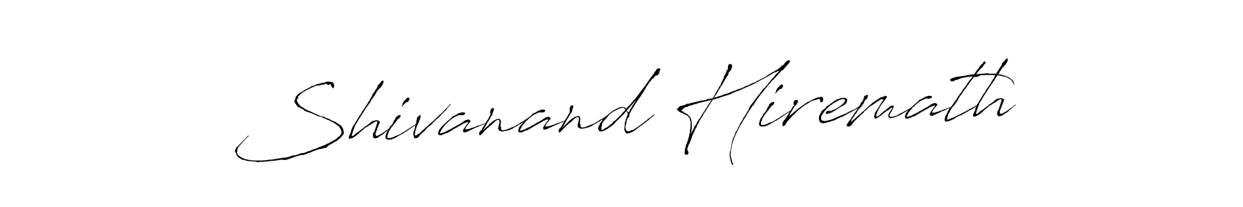 Antro_Vectra is a professional signature style that is perfect for those who want to add a touch of class to their signature. It is also a great choice for those who want to make their signature more unique. Get Shivanand Hiremath name to fancy signature for free. Shivanand Hiremath signature style 6 images and pictures png