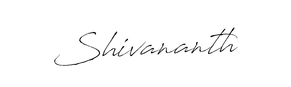 Also we have Shivananth name is the best signature style. Create professional handwritten signature collection using Antro_Vectra autograph style. Shivananth signature style 6 images and pictures png