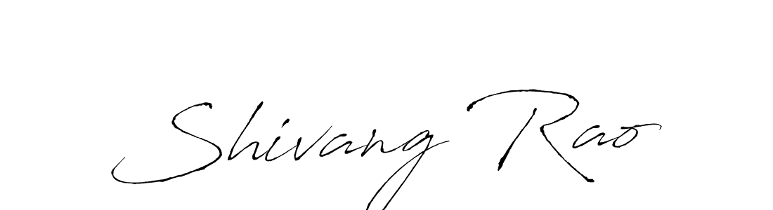 How to Draw Shivang Rao signature style? Antro_Vectra is a latest design signature styles for name Shivang Rao. Shivang Rao signature style 6 images and pictures png